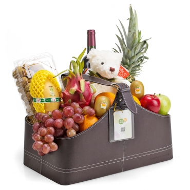 001篮富贵吉祥水果礼篮198.001盒万事如意礼盒288.